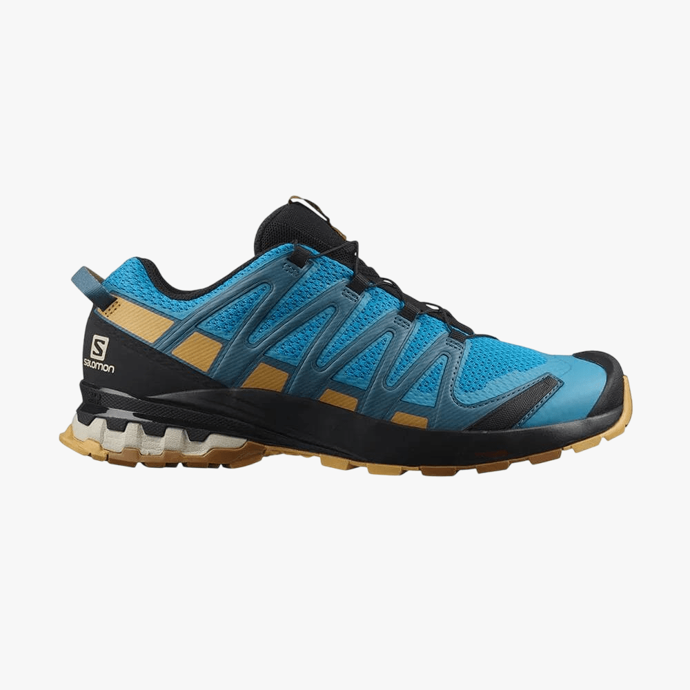 Salomon Mens Xa Pro 3D V8 Barrier Reef/Fall Leaf/Bronze Brown | Salomon