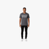 Rvca Mens Glitch Frame Short Sleeve Tee Off Black | Rvca