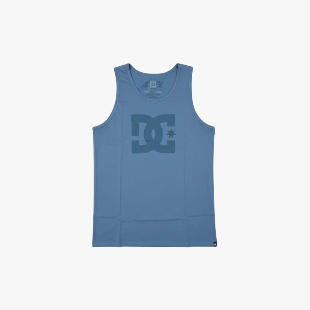 Dc Mens Star Tank Dark Denim