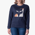 Fox Womens Detonate Long Sleeve Tee Deep Cobalt | Fox