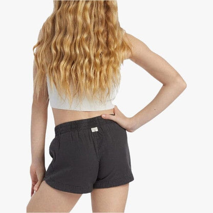 Billabong Girls Mad For You Shorts Off Black