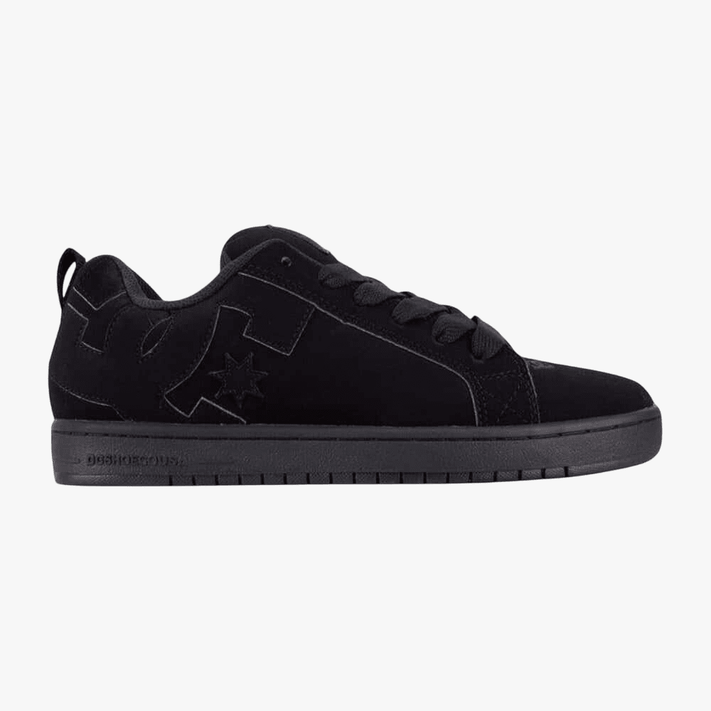 Dc Mens Court Graffik Black Black Black | Dc