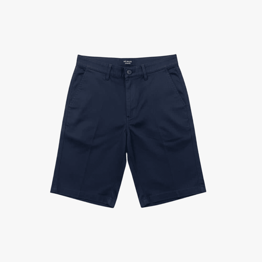No Rules Mens Stretch Chino Shorts Navy | No Rules