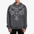 Affliction Mens Ayala Hoodie Black Pigment Dye | Affliction