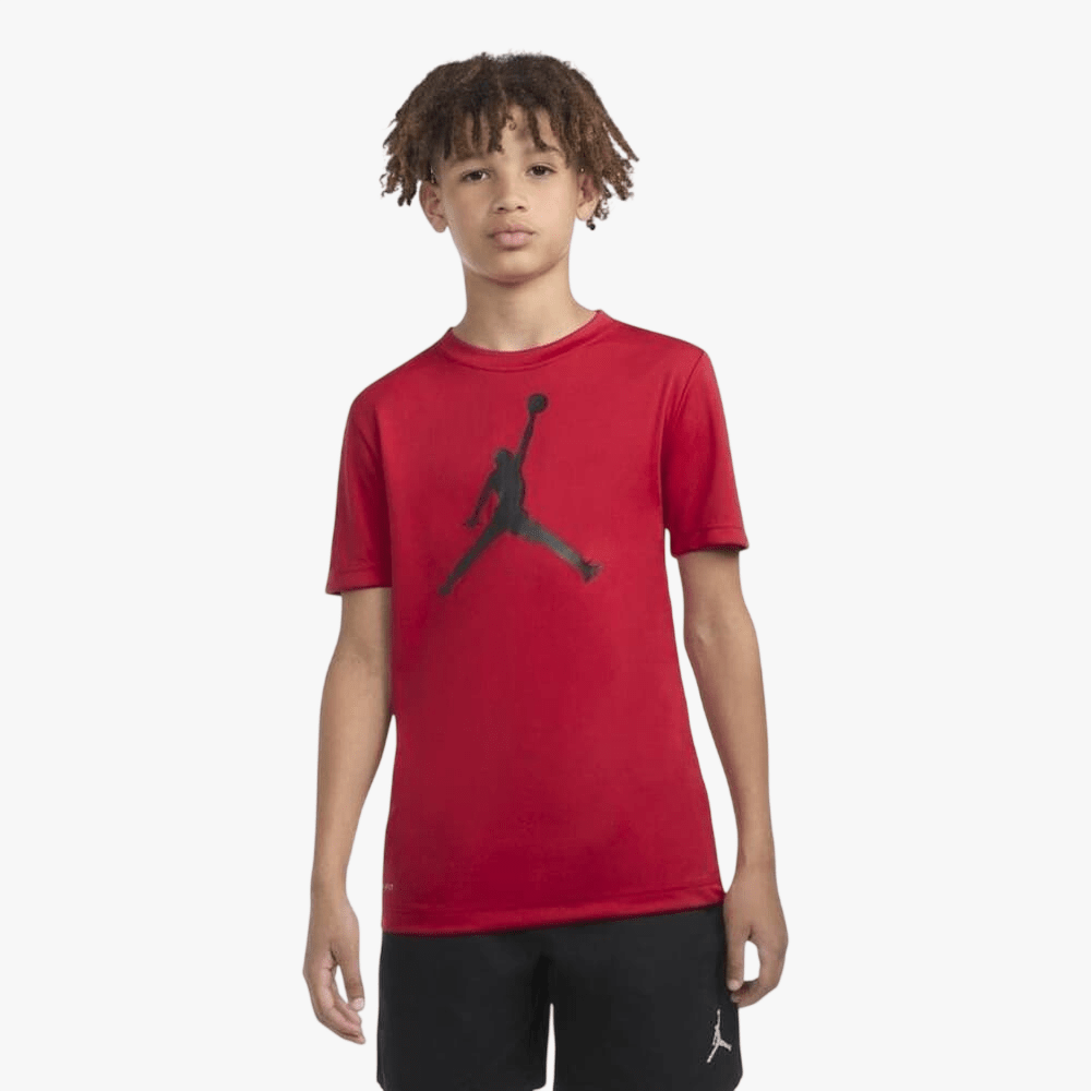 Nike Boys Jdb Jumpman Logo Df Tee Red | Nike