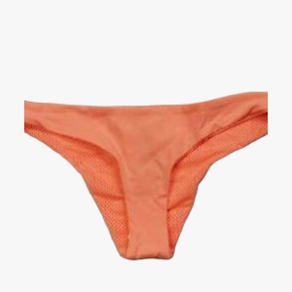 Ripcurl Womens Mirage Ess Hi Neck Top Cheeky Bottom Bikini Set Peach | Ripcurl