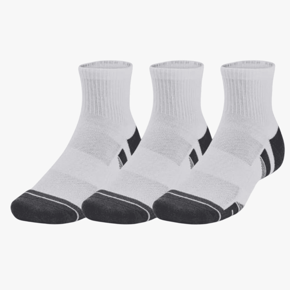 Under Armour Tech Performance 3 Pack Qtr Socks 100 Multi Under Armour