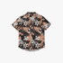Guess Mens Short Sleeve Shirt Black Brown | Guess