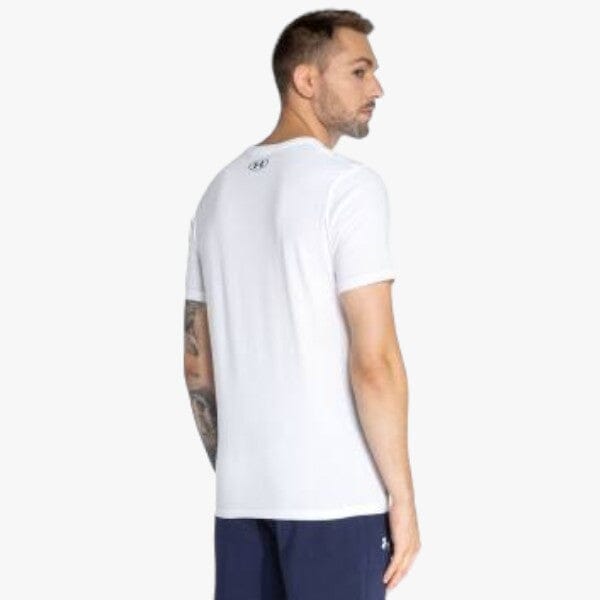 Under Armour Mens Gl Foundation Short Sleeve Tee White | Under Armour
