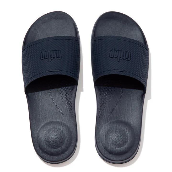 Fit Flop Mens Slides Mid Navy | Fit Flop