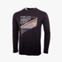 Wildebees Mens Trendy Urban Tech Long Sleeve Tee Black | Wildebees