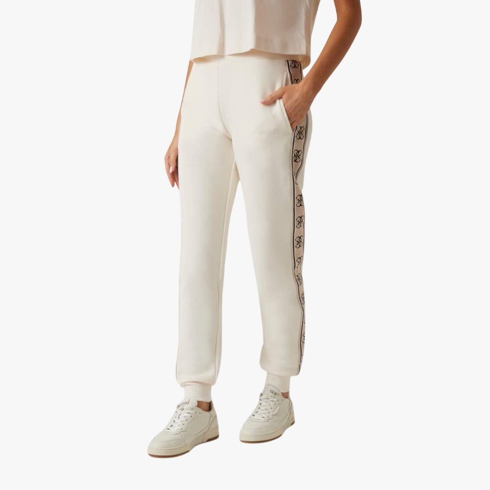 Guess Womens Britney Jogger Cream