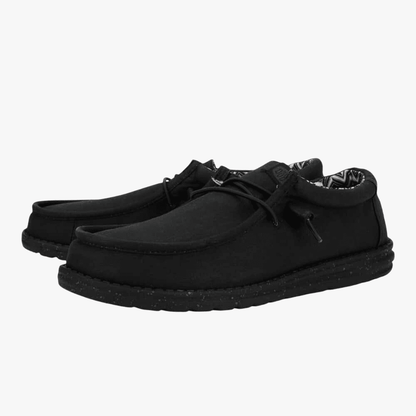 Hey Dude Womens Wendy Stretch Canvas Black | Hey Dude