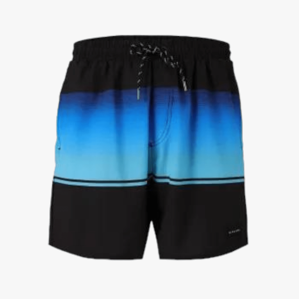 Ripcurl Mens Party Pack Stripe Water Shorts Black Blue | Ripcurl