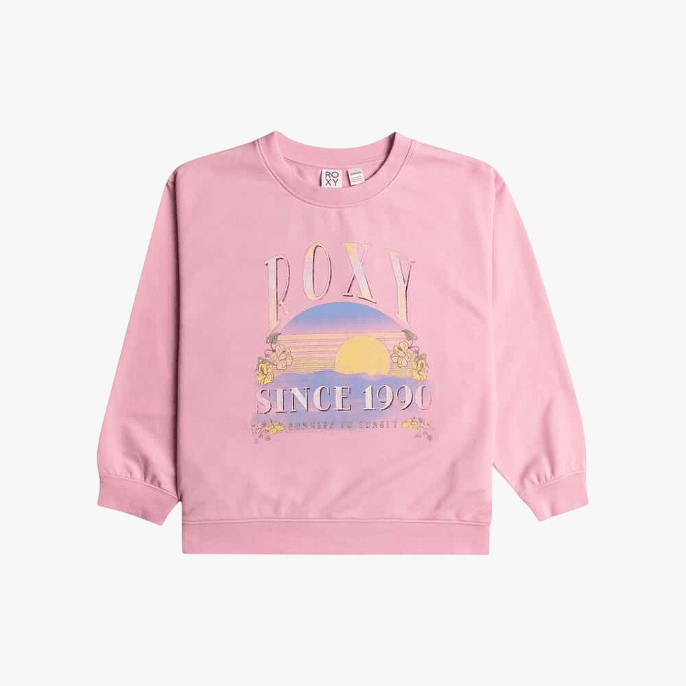 Roxy Girls Morning Hike Rg Sweater A Prism Pink | Roxy