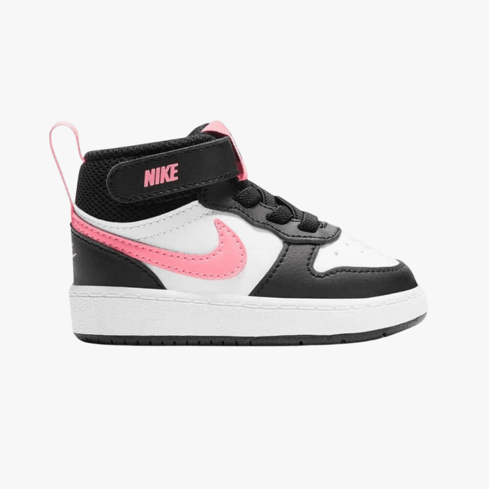 Nike Infant Boys Court Borough Mid 2 Sneaker Black Sunset | Nike