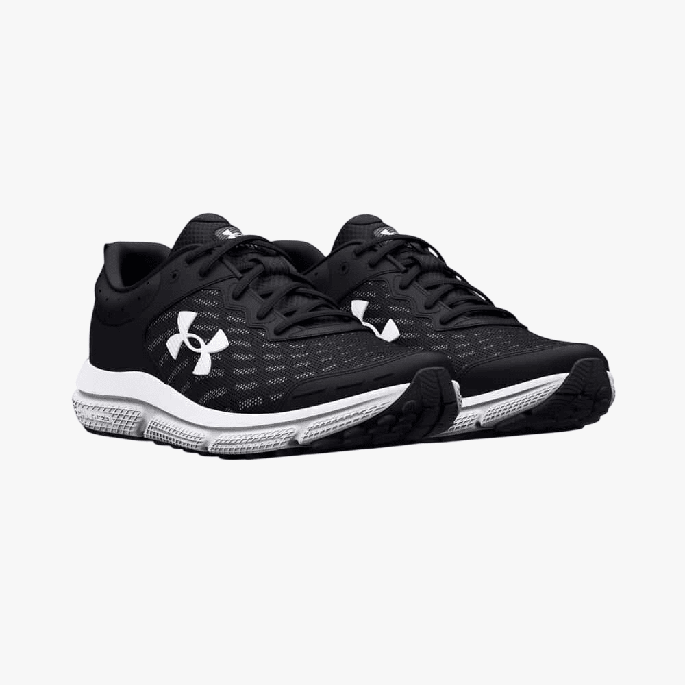 Under Armour Mens Charged Assert 10 Sneaker Trainer 001 Black | Under Armnour