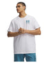 Under Armour Mens Blur Logo Tee 100 White | Under Armour