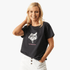 Fox Womens World Is Yours Short Sleeve Tee Black | Fox