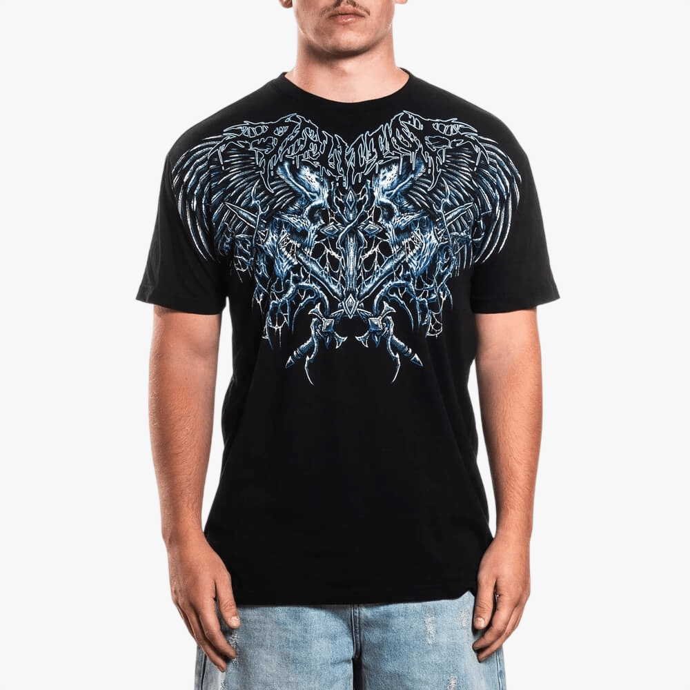 Affliction Mens Toxic Wrath Tee Black | Affliction