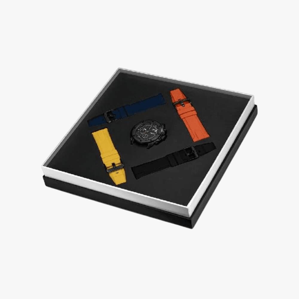 Police Mens Clout Orb Watch Interchangeable Silicone Bands Set | Police