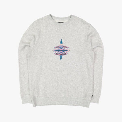 Billabong Boys Core Diamond Crew Sweater Grey | Billabong