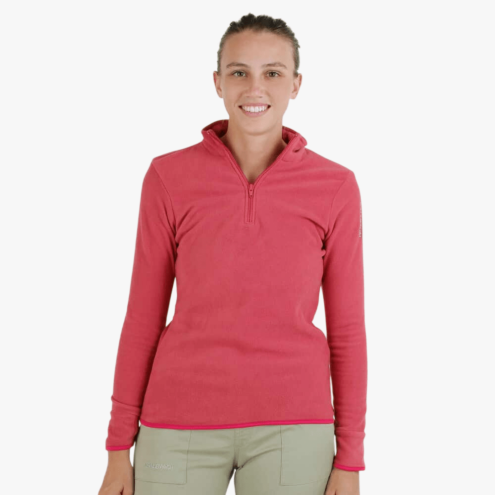 Salomon Womens Kabru 1/4 Zip Sweater Astro Dust | Salomon