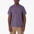 Jeep Mens Casual Yd Check Short Sleeve Shirt Navy Red | Jeep