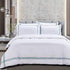 Giorgio King Duvet Cover T400 Black/Silver | Cotton Co