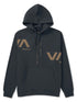 Rvca Mens Va Divided Hoody Pirate Black | Rvca