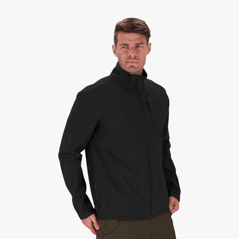 Salomon Mens Agility Softshell Jacket Black | Salomon