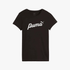 Puma Womens Ess+ Script Short Sleeve Tee Black | Puma