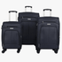 I Travel Corfu 3 Pc Trolley Set Navy | Travelite