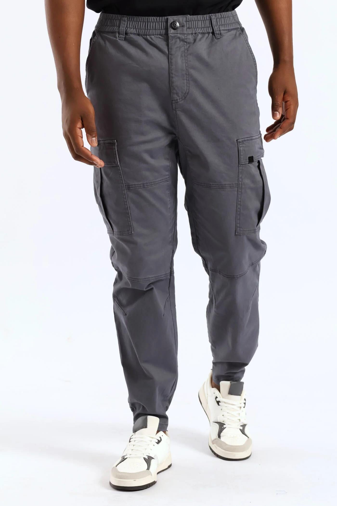 Soviet Mens Fashion Cargo Pants Black | Soviet