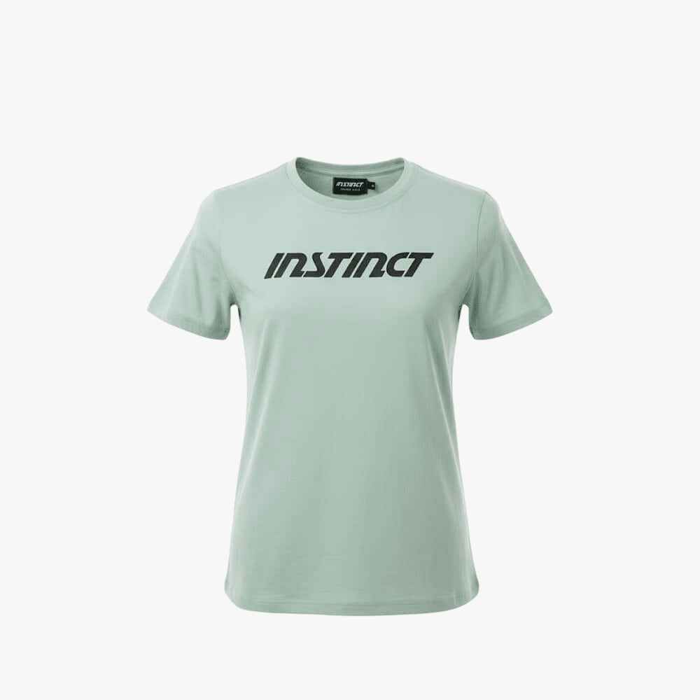 Instinct Womens Logo Short Sleeve Tee Sage | Instinct