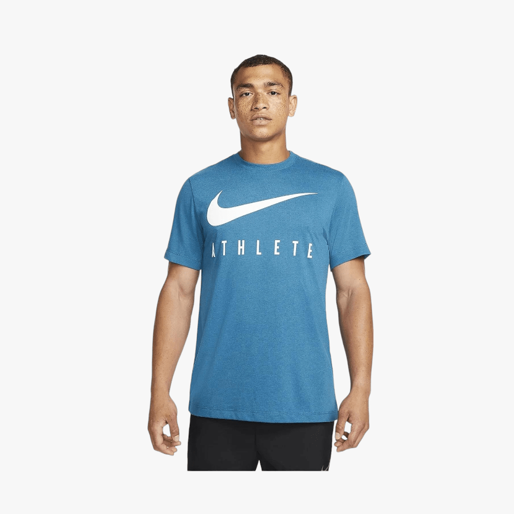 Nike Mens Df Short Sleeve Tee Industrial Blue | Nike