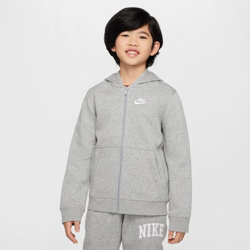 Nike Kids Fz Hoody Grey | Nike