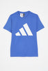 Adidas Boys Bl Tee Ray Blue | Adidas