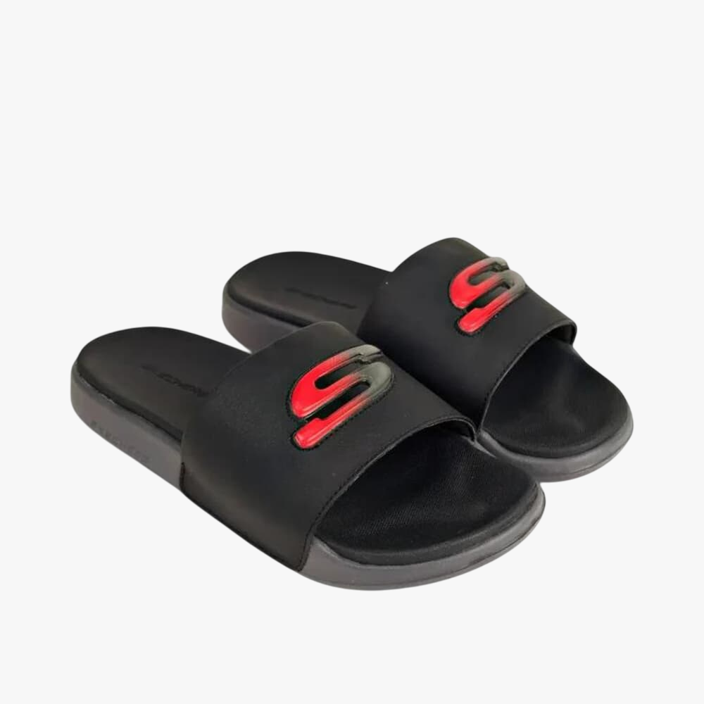 Skechers Mens Gambix 2.0 Sandal Black Grey