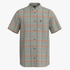 Polo Mens Bold Check Short Sleeve Shirt Aqua | Polo