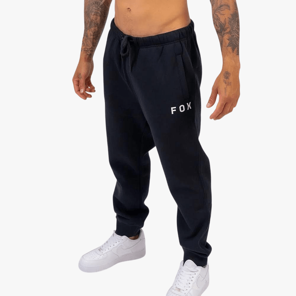 Fox Mens Wordmark Fleece Jogger Black