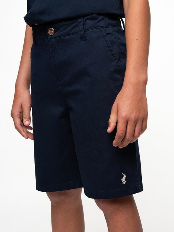 Polo Boys Andrew Chino Shorts Navy | Polo