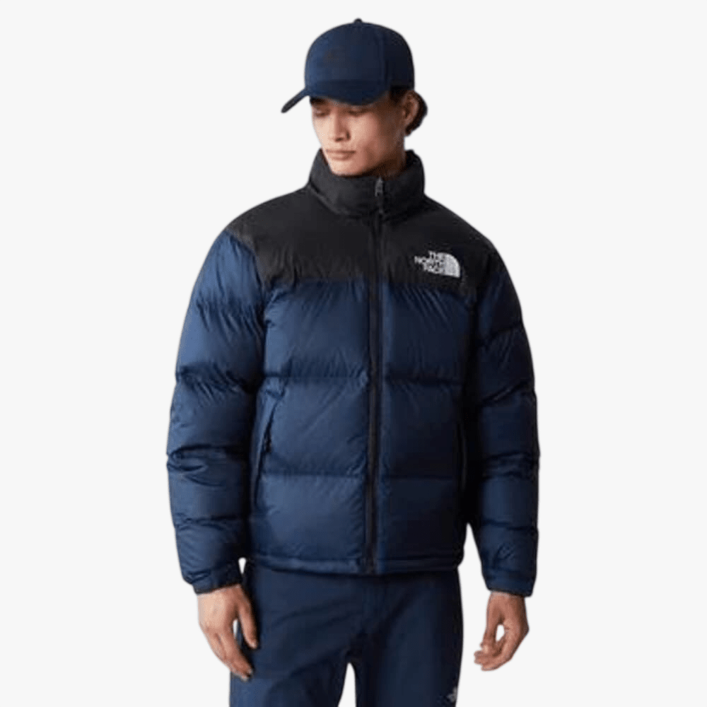 The North Face Mens 1996 Retro Nuptse Jacket Summit Navy Black | The North Face