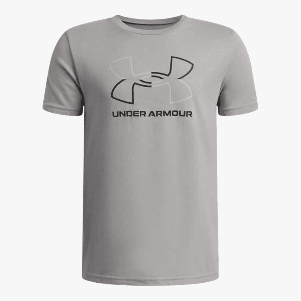 Under Armour Boys Gl Foundation Tee 069 Titanium | Under Armour