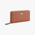 Guess Viviette Slg Med Zip Around Purse Cognac | Guess