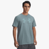 Under Armour Mens Sportstyle Logo Short Sleeve Tee 587 Jasper Blue | Under Armour