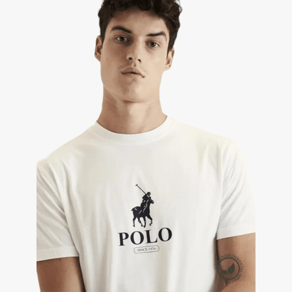 Polo Mens Steve Short Sleeve Tee White | Polo