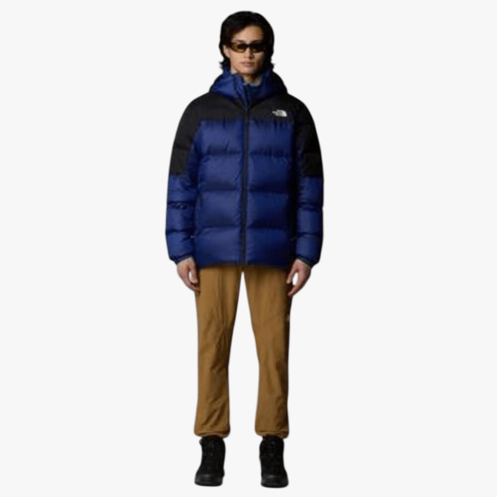 The North Face Mens Diablo Down 2.0 Hoodie Jacket Estate Blue Black | The North Face