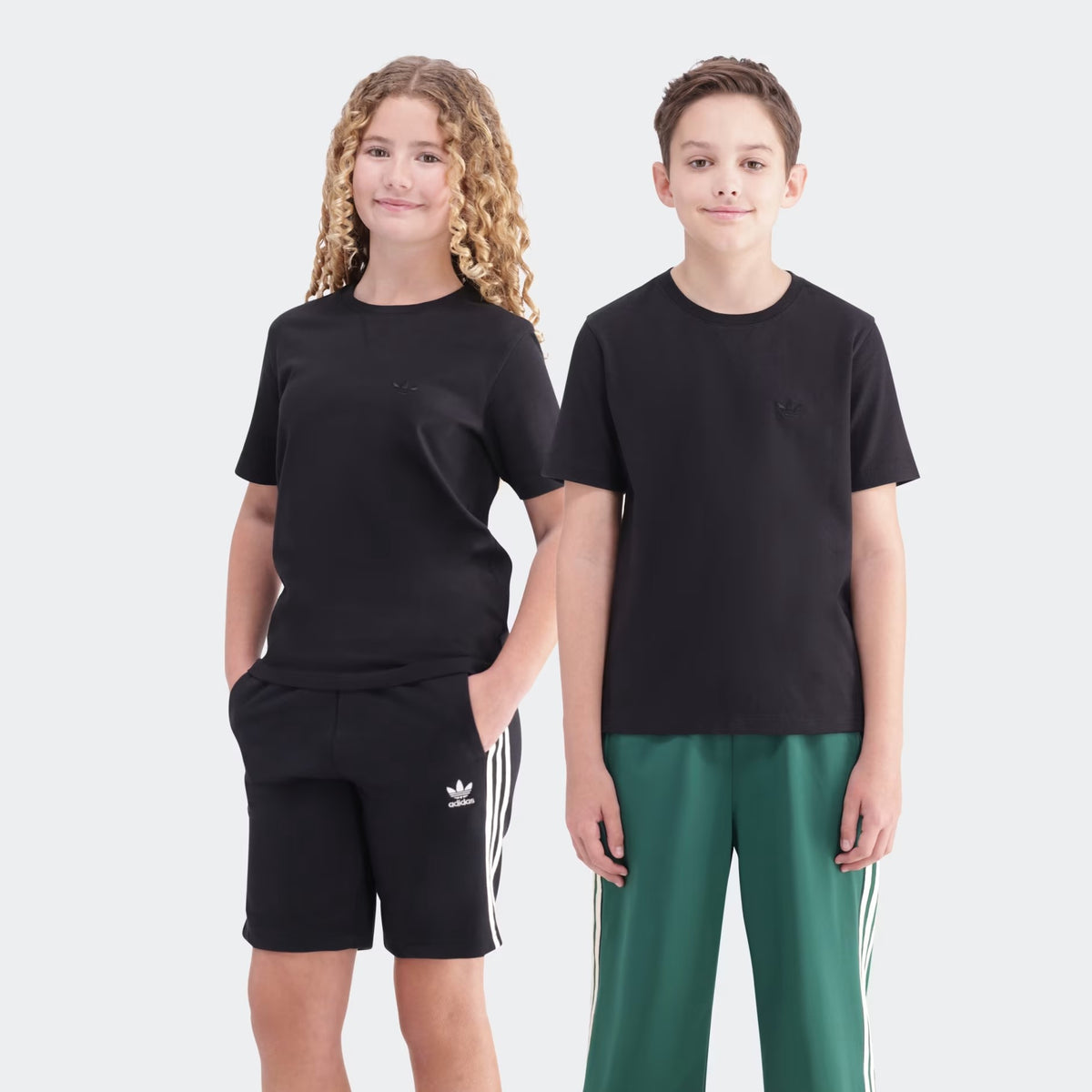 Adidas Youth Prem Ess Tee Black