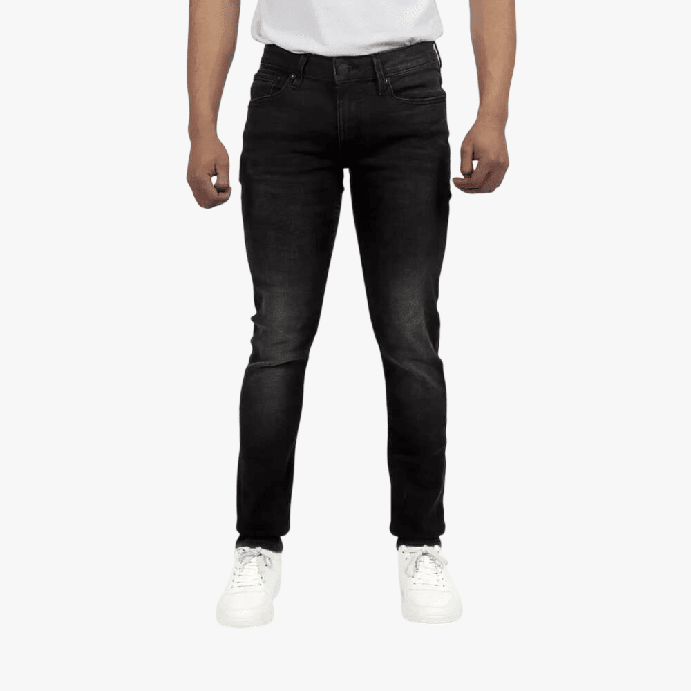 Guess Mens An2joel Skinny Jeans Black Wash | Guess